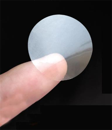 1000 adet 2,5 cm Şeffaf Etiket Kutu Kapatma Ağız Kapatma Sticker
