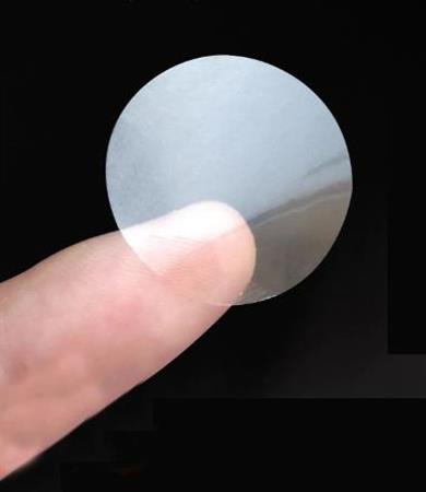 1000 adet 3 cm Şeffaf Etiket Kutu Kapatma Ağız Kapatma Sticker