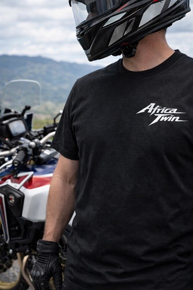 Africa Twin DTF Ütü ile Tekstil Baskı Etiketi Seti – 2 Büyük + 4 Küçük | Tişört, Yelek Ceket Uyumlu