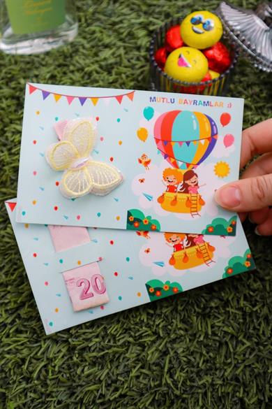 Bayram Tebrik Kartı 10 Adet Kurban Bayramı Hediye Kartı Tebrik Kartı Kurban Bayramı Ramazan Bayramı