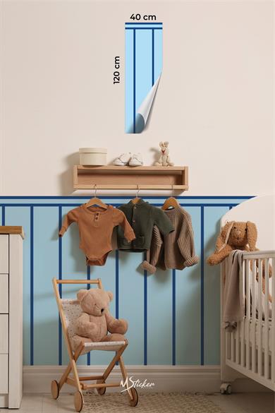 Dekoratif Duvar Folyosu Kendinden Yapışkanlı Desenli Duvar Kağıdı Görünümlü Folyo