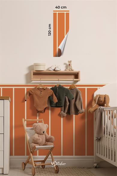 Dekoratif Duvar Folyosu Kendinden Yapışkanlı Desenli Duvar Kağıdı Görünümlü Folyo