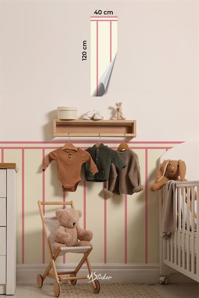 Dekoratif Duvar Folyosu Kendinden Yapışkanlı Desenli Duvar Kağıdı Görünümlü Folyo