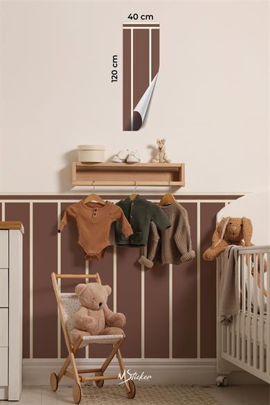 Dekoratif Duvar Folyosu Kendinden Yapışkanlı Desenli Duvar Kağıdı Görünümlü Folyo