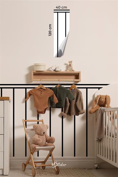 Dekoratif Duvar Folyosu Kendinden Yapışkanlı Desenli Duvar Kağıdı Görünümlü Folyo