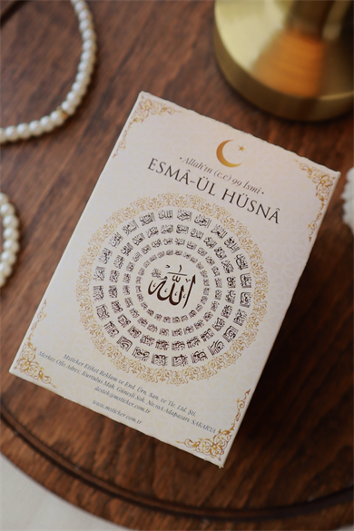 Esma-ül Hüsna Kart Seti – Allah’ın (c.c) 99 İsmi | Anlamlı ve Şık Tasarım Kartlar, Zengin içerik