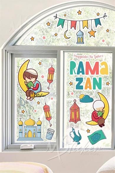 Hoşgeldin Ramazan, Ramazan Ayı Temalı Eğitici ve Eğlenceli Sticker Seti, Ramazan-ı Şerifi Tanıtma