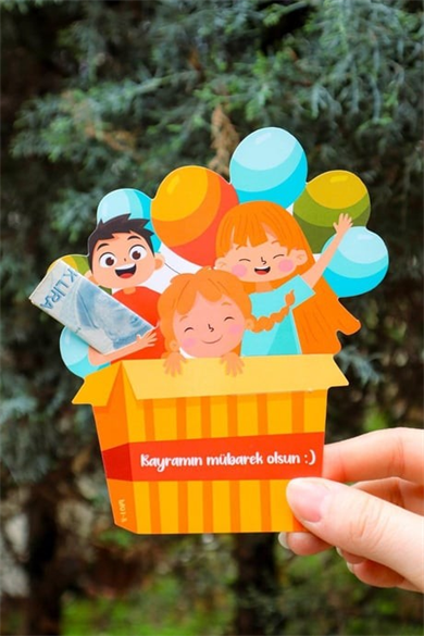 Ramazan Ayı Sticker Oyun ve Etkinlik Seti,7 li set Çocuklar için Ramazan Süsleme ve Etkinlik Seti6