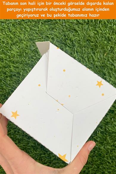 Ramazana Özel Kendin Yap Eğlenceli ve Eğitici 4 lü Kutu Seti, Makasla Kesilen Kendin Yap Kutu Formu