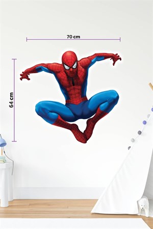 Spiderman-Uçan2 Örümcek Adam Çocuk Odası Duvar Sticker