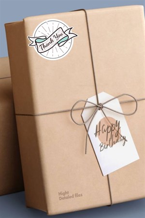 Thank You Etiket Sticker Yuvarlak Etiket 4x4 cm-70 Adet