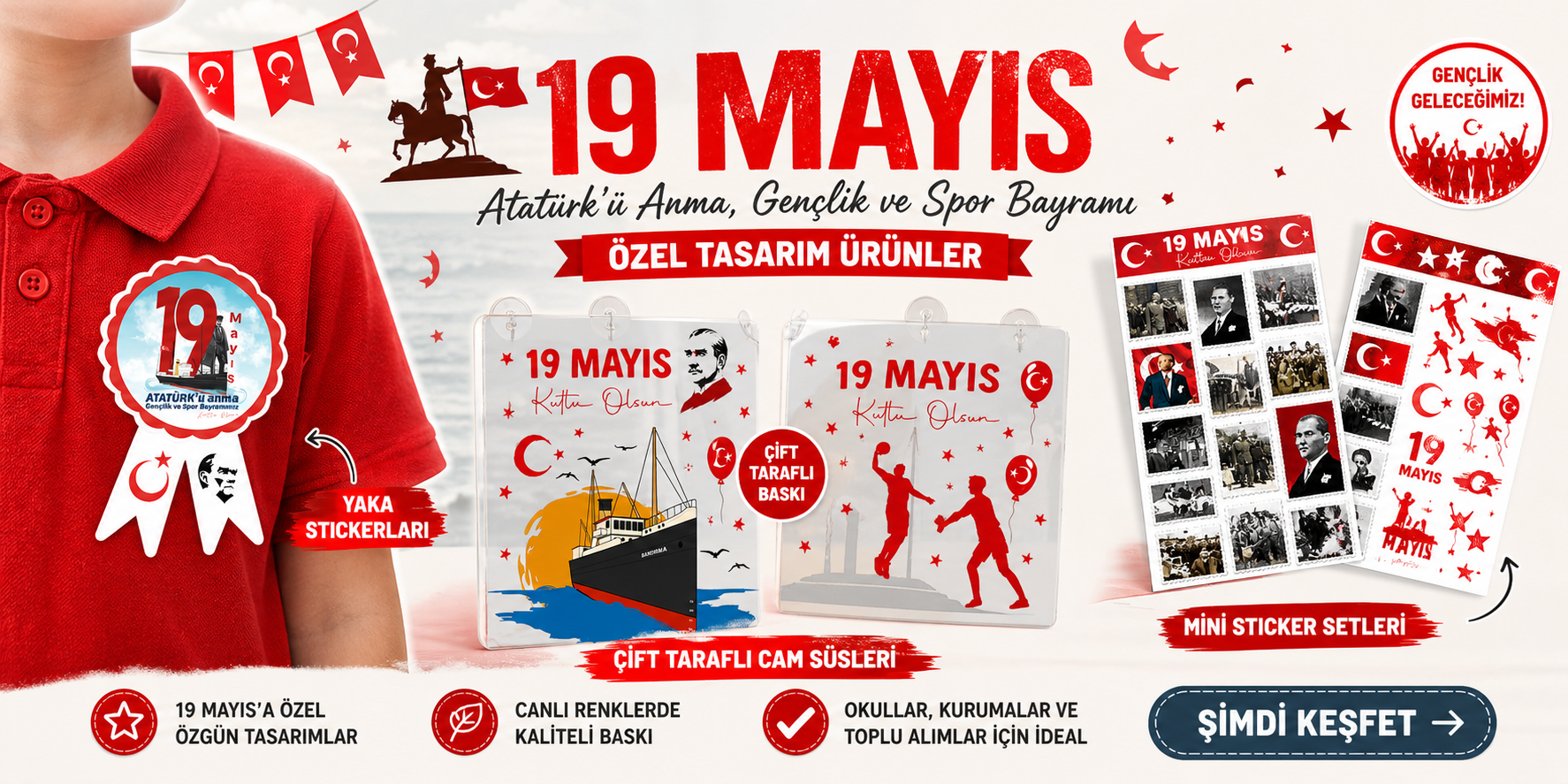 19 Mayıs Atatürk'ü Anma Gençlik ve Spor Bayramı