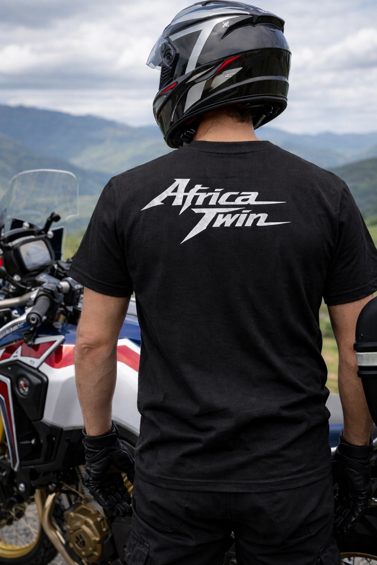 Africa Twin DTF Ütü ile Tekstil Baskı Etiketi Seti – 2 Büyük + 4 Küçük | Tişört, Yelek Ceket Uyumlu