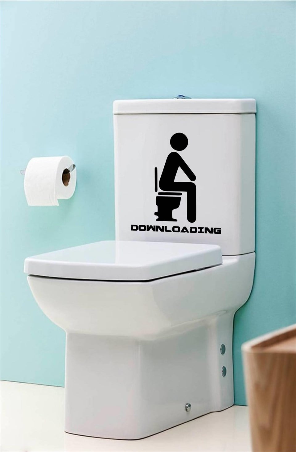 Eğlenceli Klozet Kapağı ve Banyo Sticker