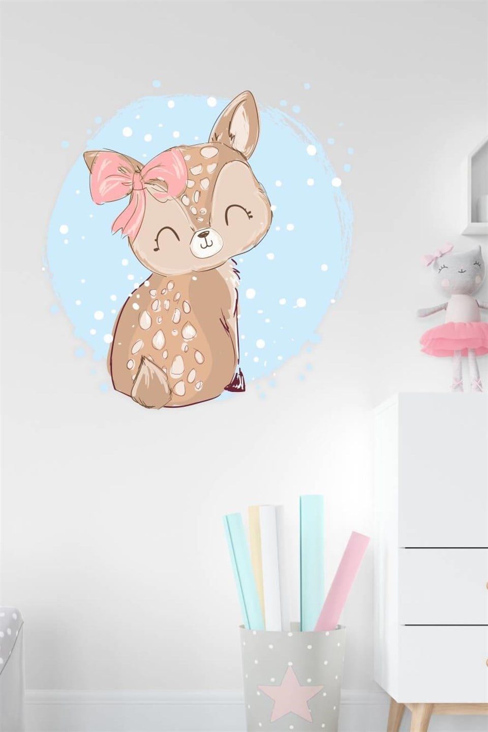 Sevimli Ceylan Çocuk ve Bebek Odası Sticker