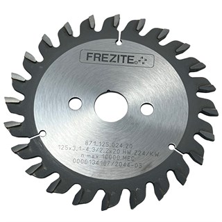 TRAPEZ TESTERELER VE ÇİZİCİ - 125.3,1-4,3/2,2.20 HW Z24/KW