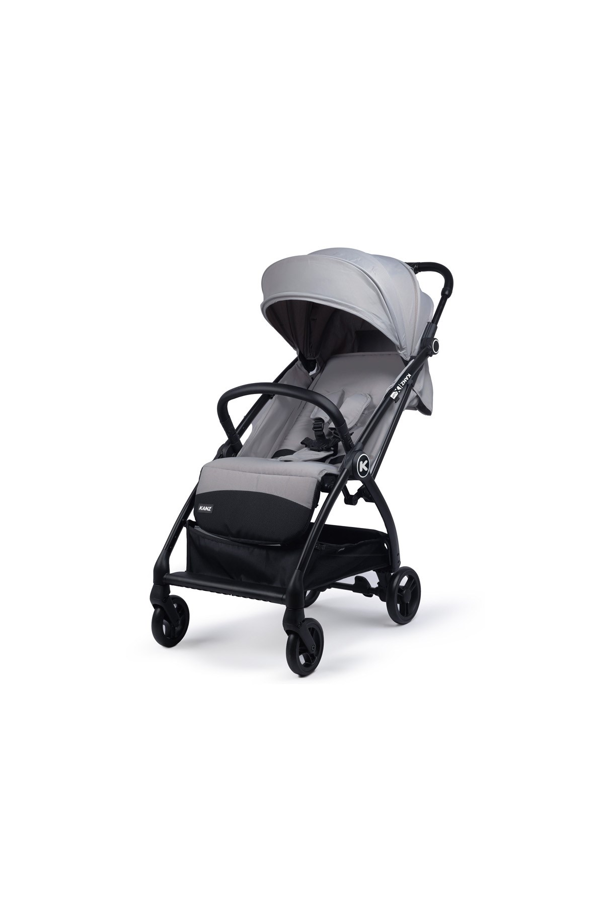 Kanz Xflop Autofold Kabin Boy Bebek Arabası Ultimate Grey