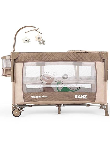 KANZ SLEEPSIDE+PLUS PLAYPAN BROWN