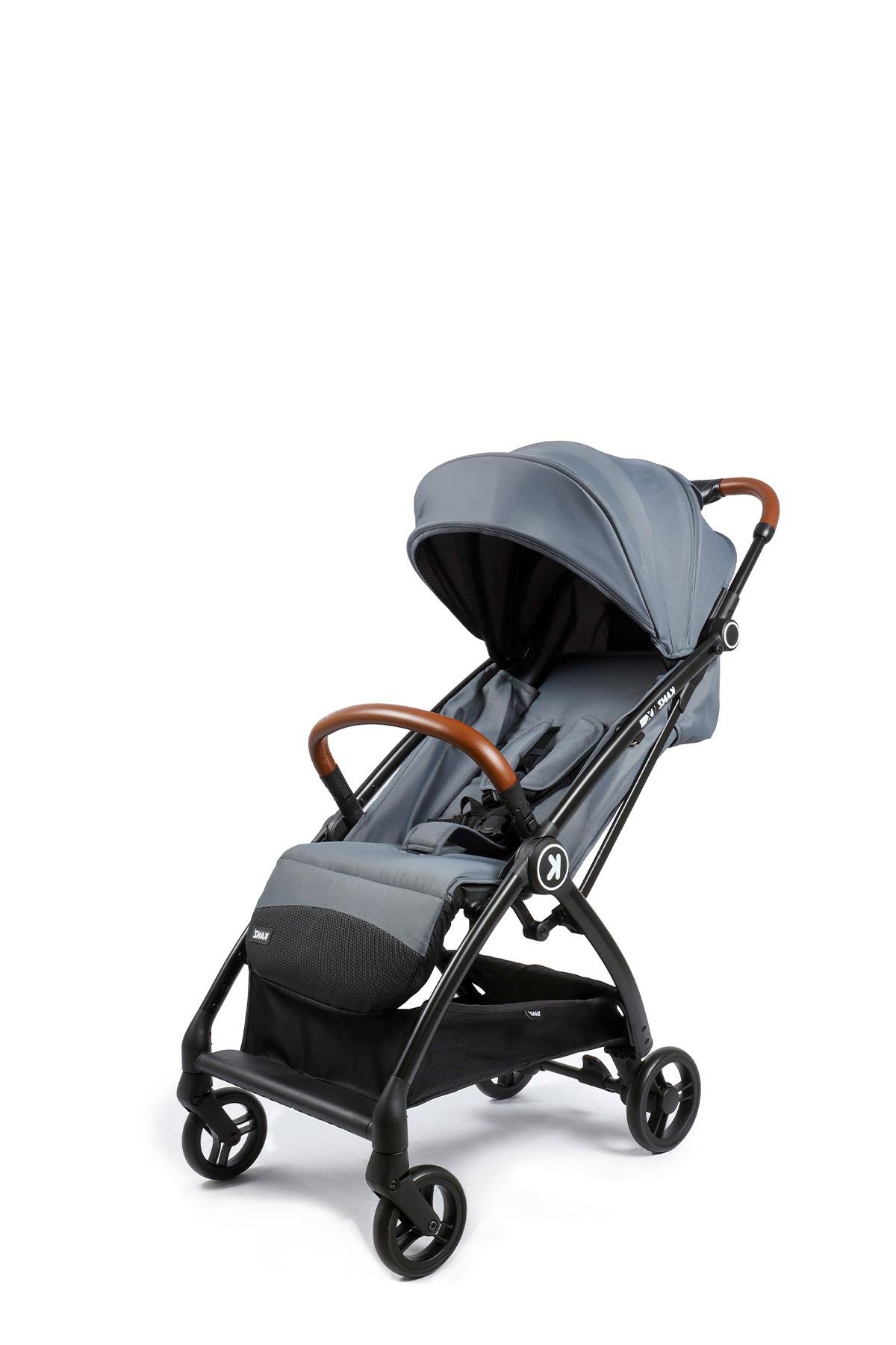 Kanz Xflop Autofold Kabin Boy Bebek Arabası Dark Grey|PRATIK|14999