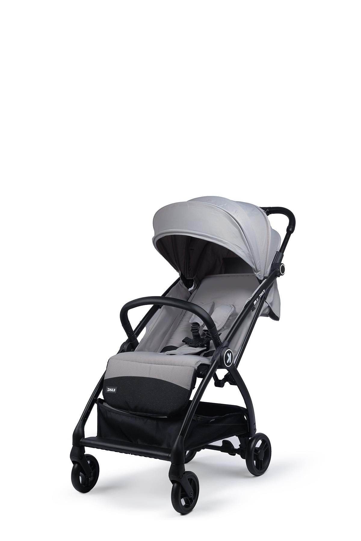 Kanz Xflop Autofold Kabin Boy Bebek Arabası Ultimate Grey