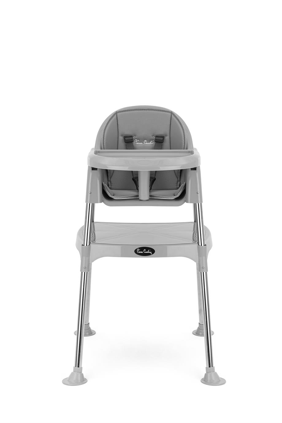 Pierre Cardin Cookıe Sılver Mama Sandalyesi Gri