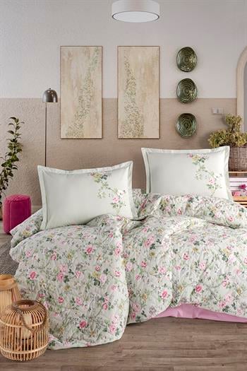 Clasy Ranforce %100 Pamuk Tek Kişilik Dört Mevsim Set Elara