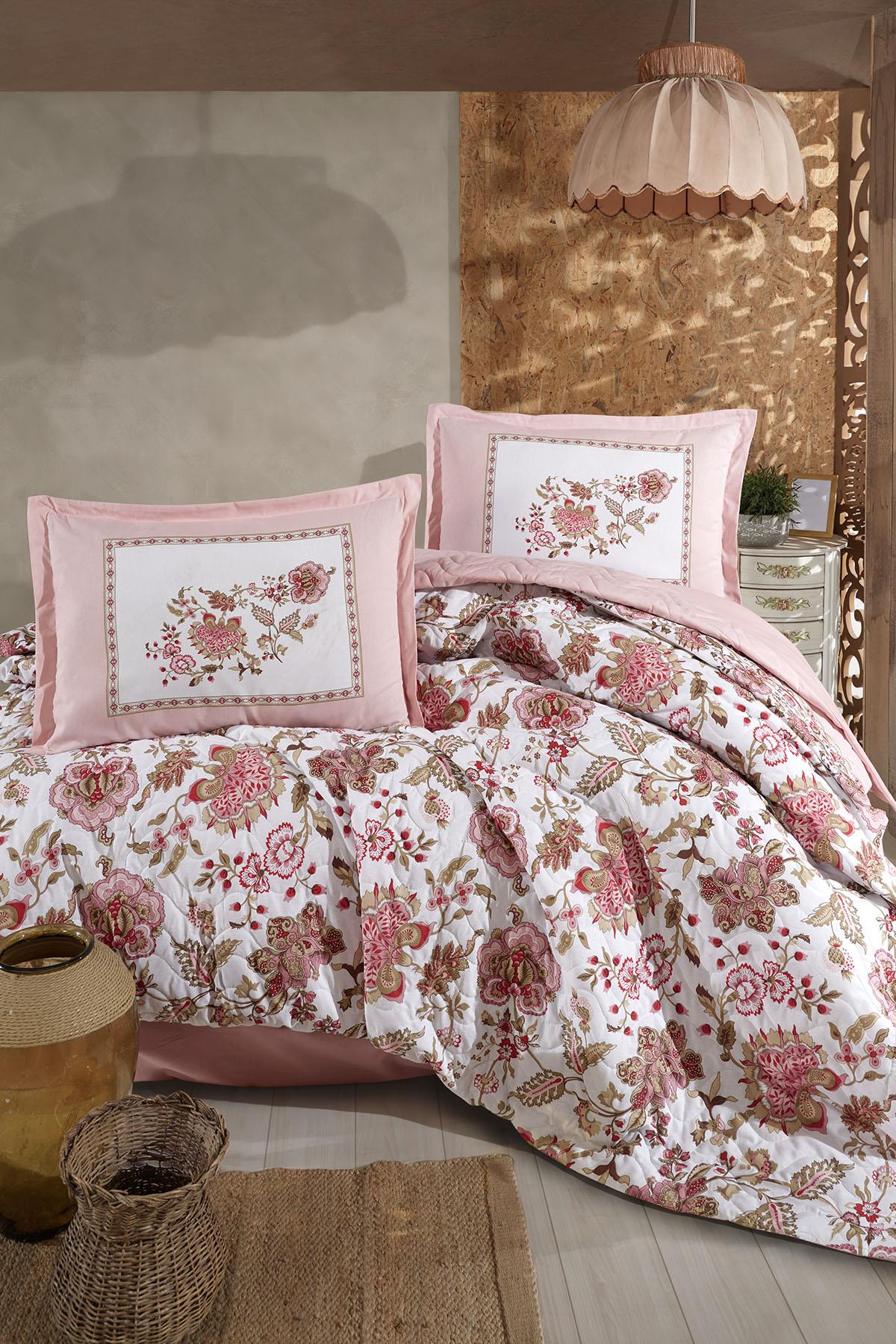 Clasy Ranforce %100 Pamuk Çift Kişilik Dört Mevsim Set Omeya