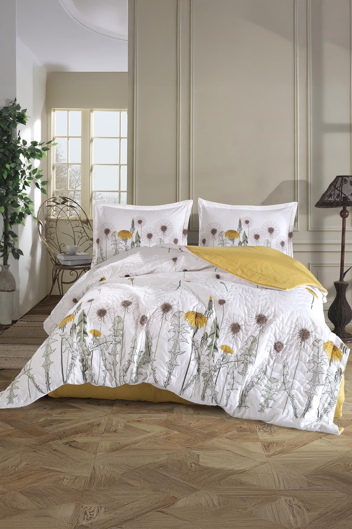 Clasy Ranforce %100 Pamuk Çift Kişilik Dört Mevsim Set Diba