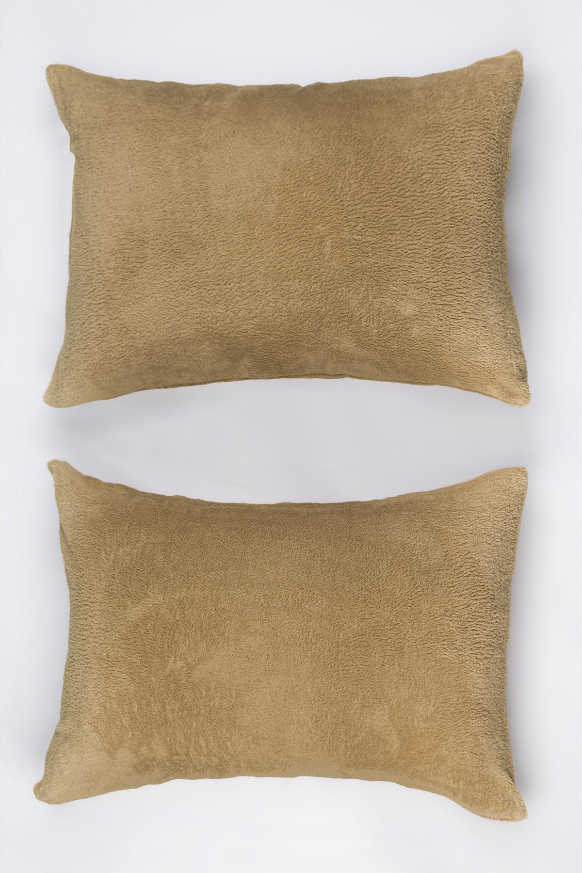 Nordqueen Welsoft Yastık Kılıfı Kahve 2'li 50x70 Cm