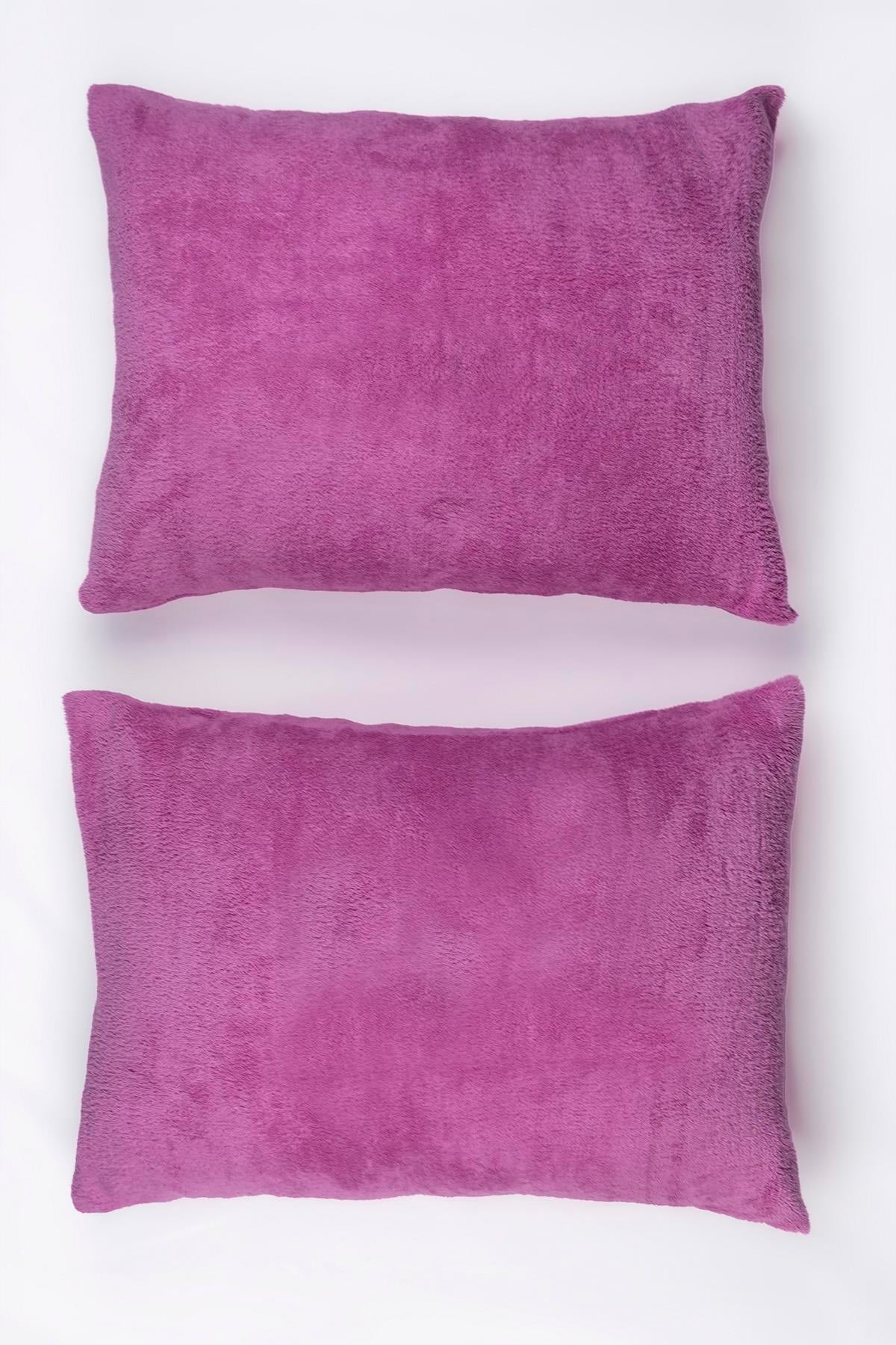 Nordqueen Welsoft Yastık Kılıfı Mor 2'li 50x70 Cm