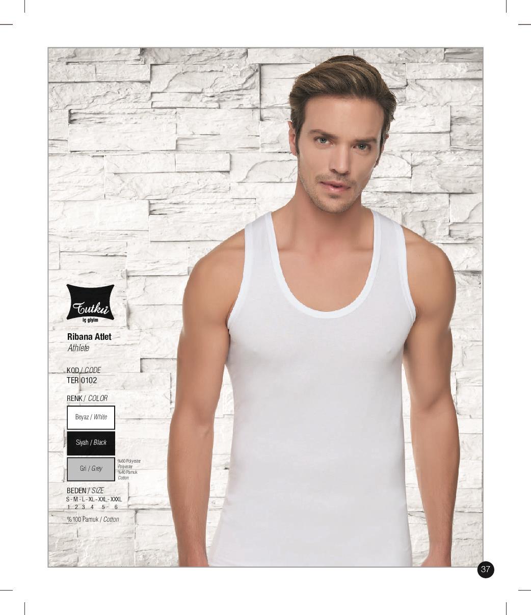 TUTKU ERK.RİB. ASKILI ATLET *6 / 0102 -BYZ -6