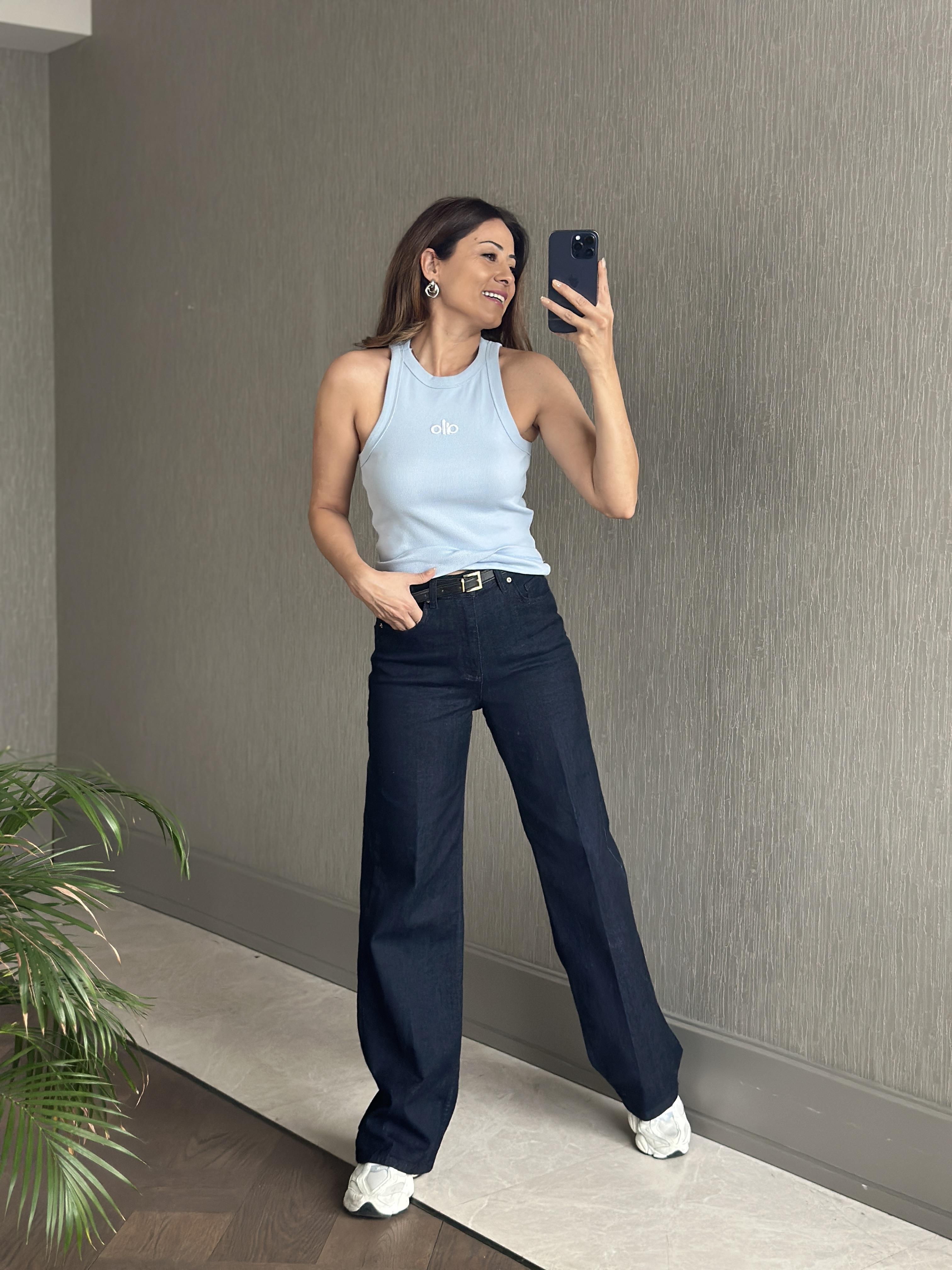Bebe Mavi Kabartma Logolu Halter Yaka Kaşkorse Kadın Body