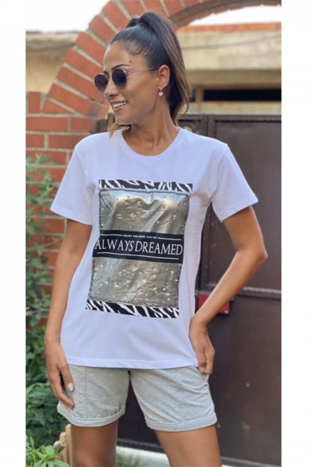 Beyaz Always T-Shirt