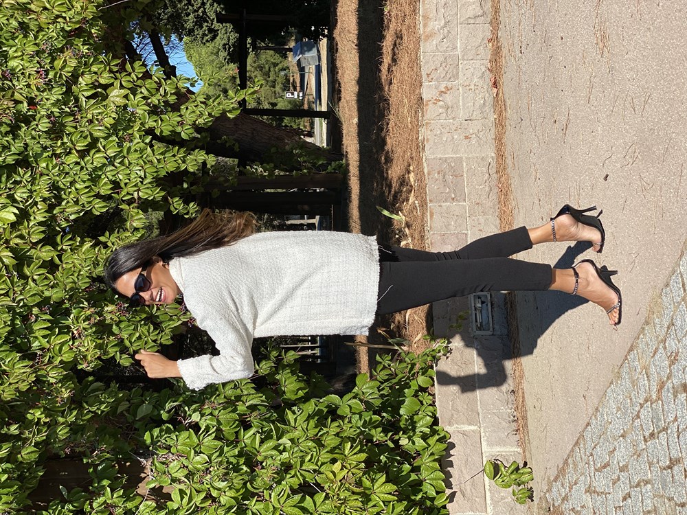 Ekru Çift Cepli Şönil Gabardin Kadın Gömlek