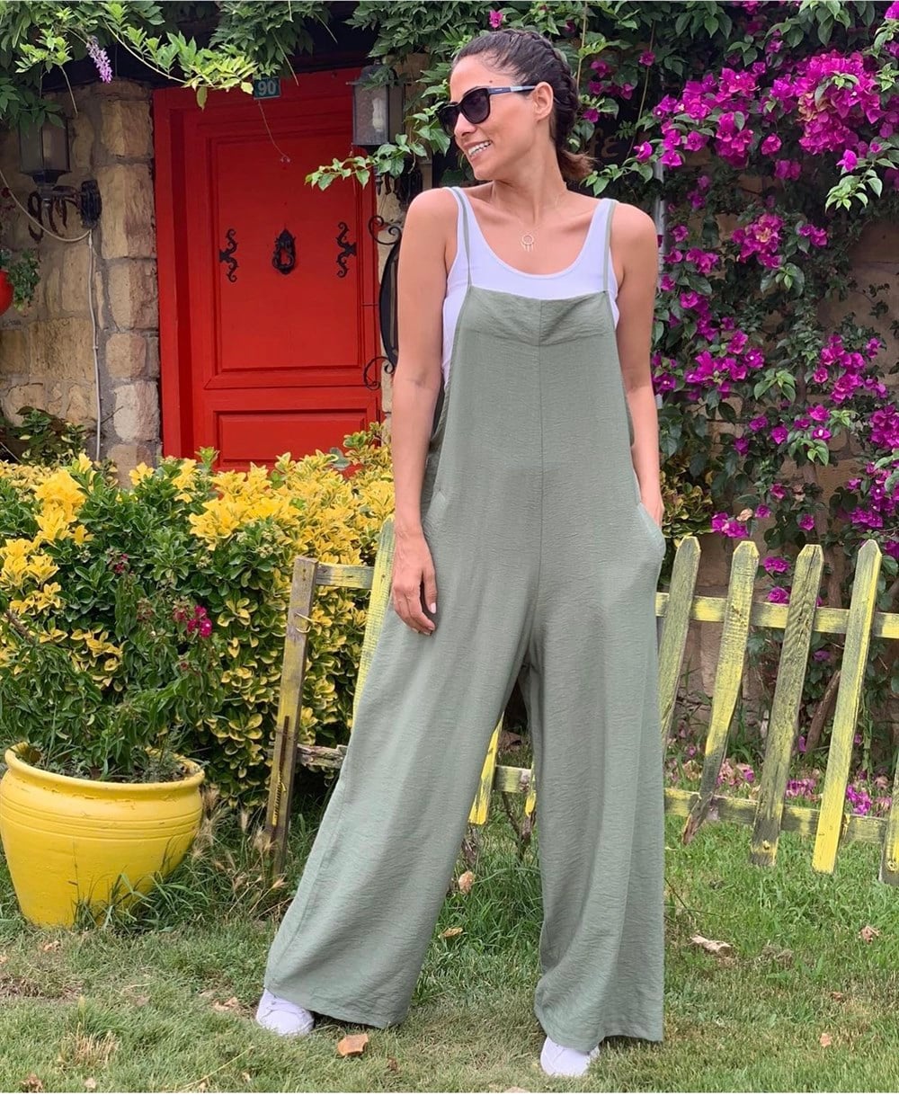 Çağla Askılı Tulum