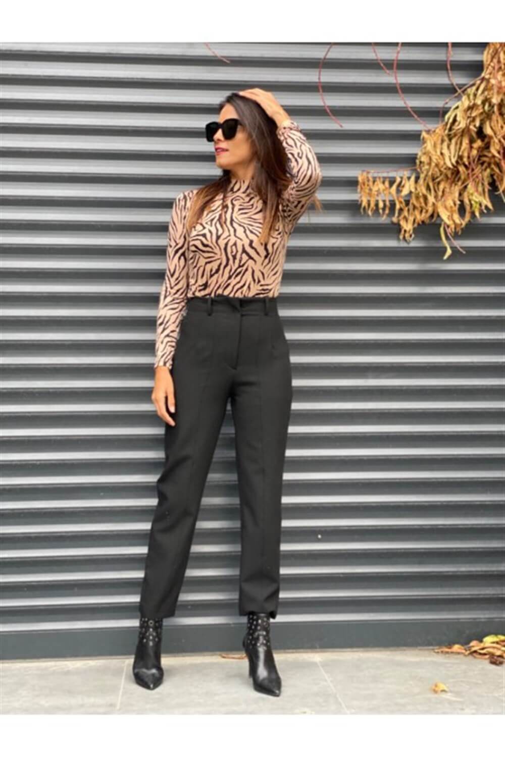 Camel Zebra Dik Yaka Body