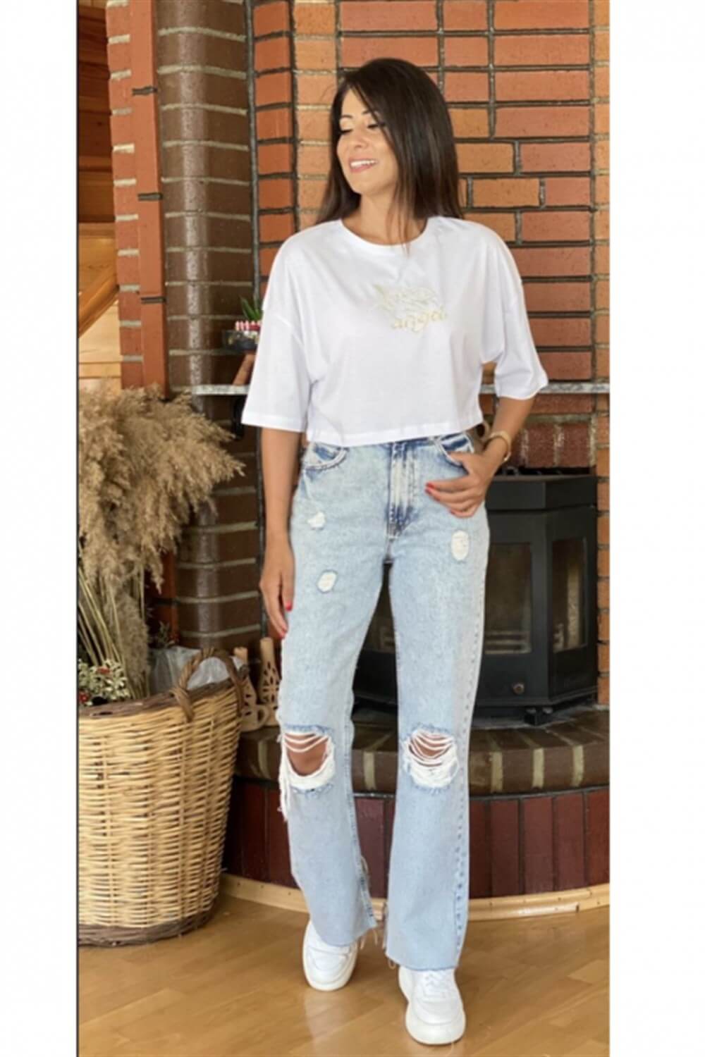 Karol Slim Flare Jean