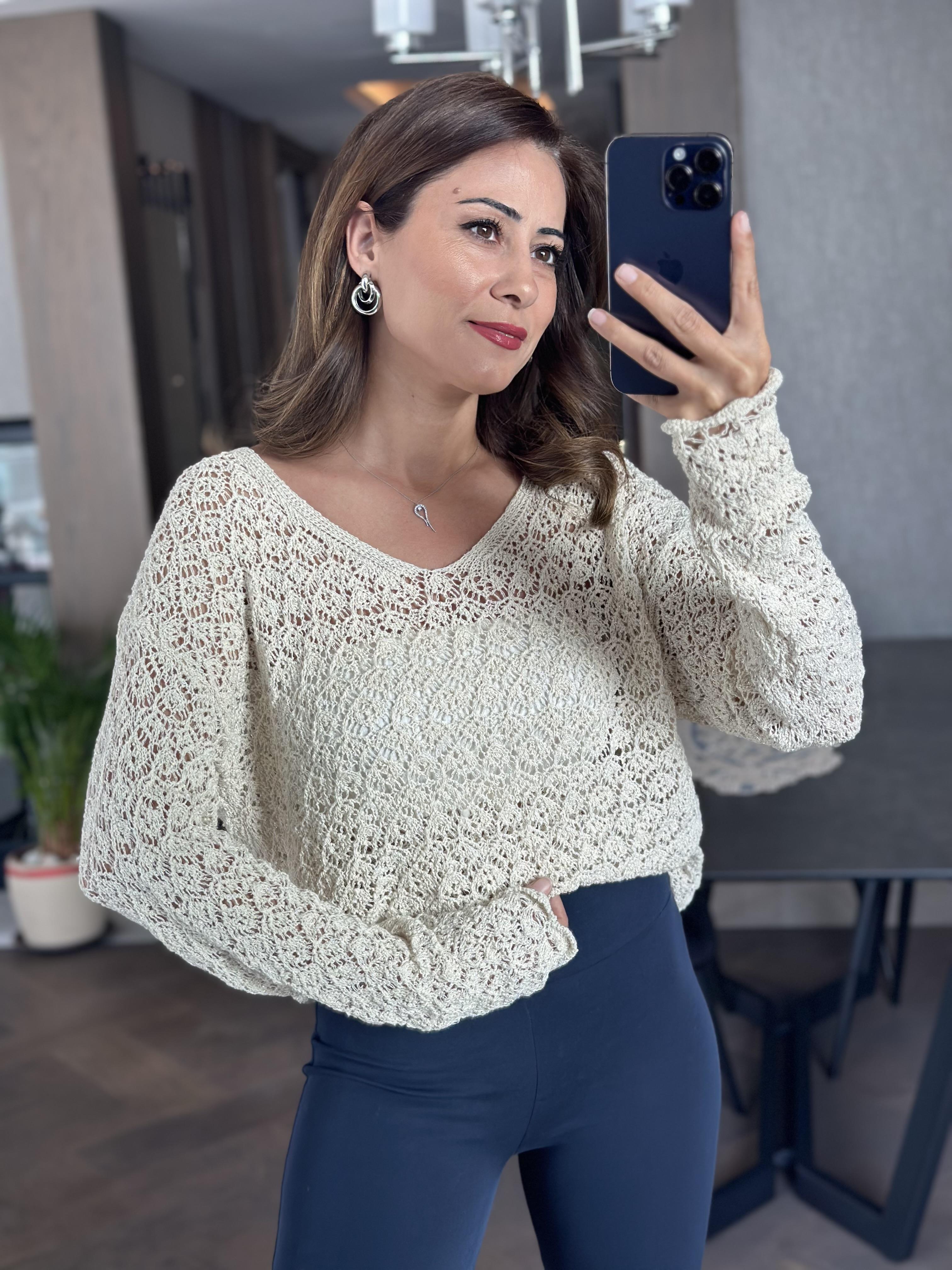 Lacivert Modal İspanyol Paça Kadın Tayt