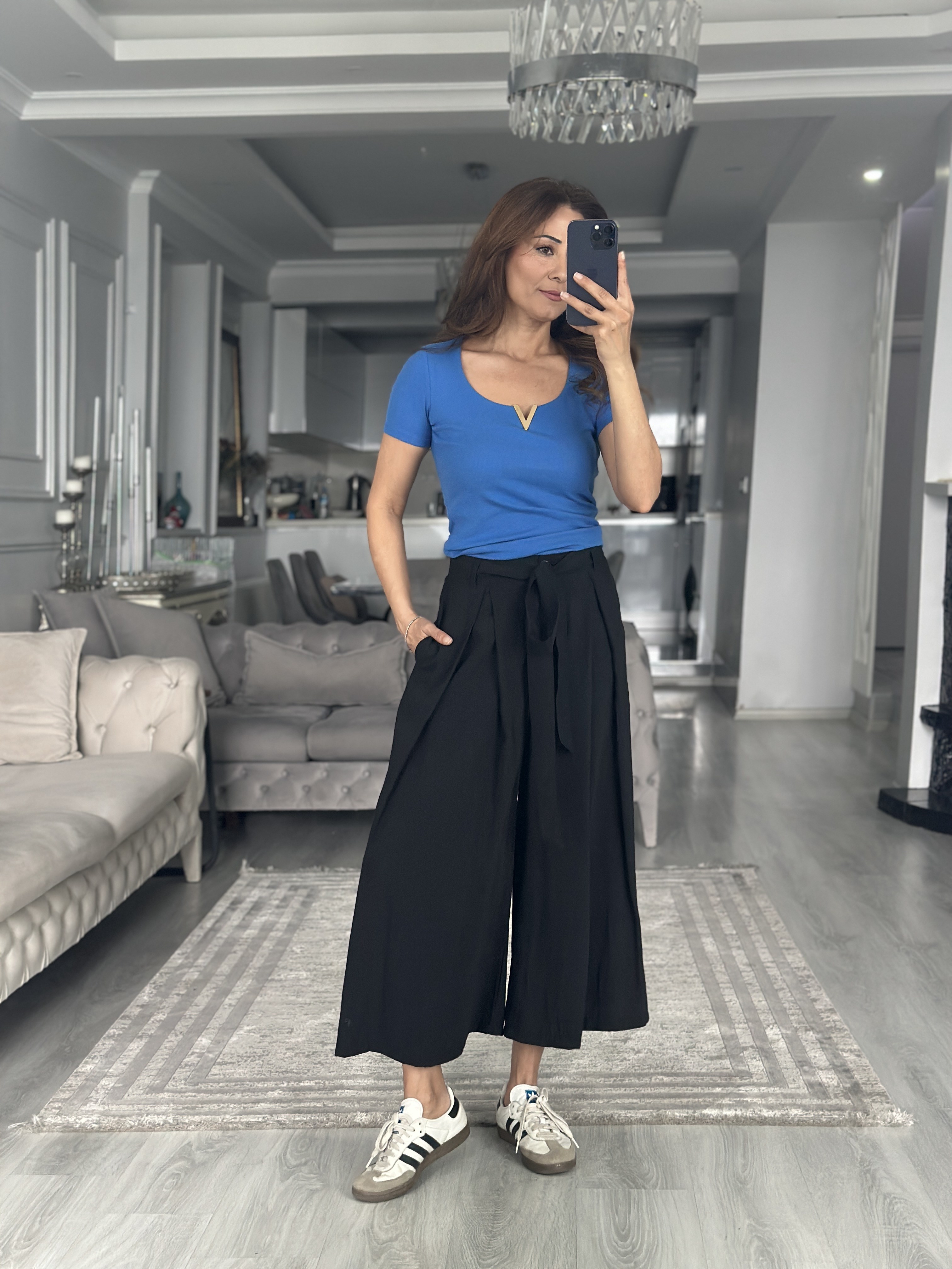 Saks Kısa Kol Gold V Demirli Kaşkorse Kadın Body
