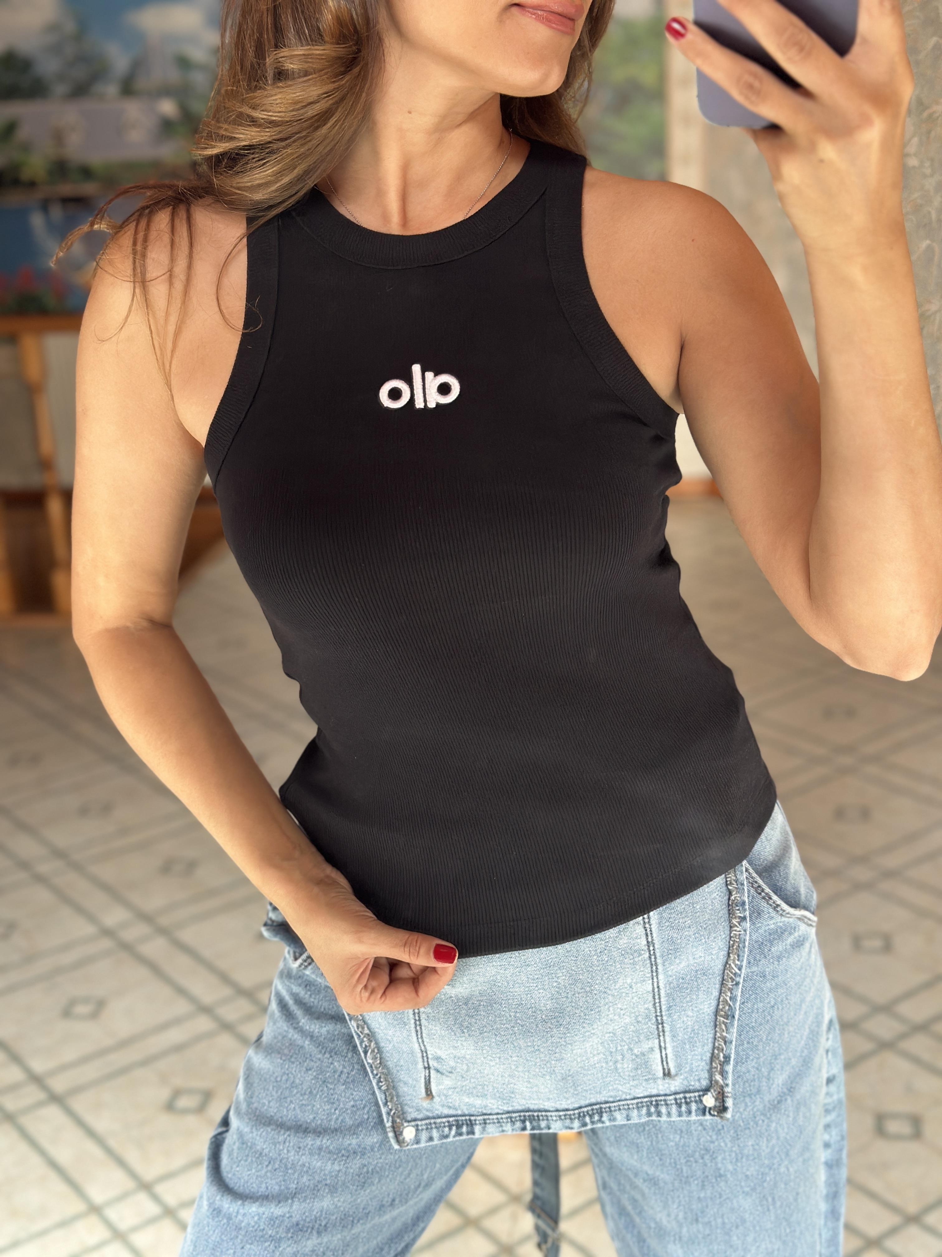 Siyah Kabartma Logolu Halter Yaka Kaşkorse Kadın Body