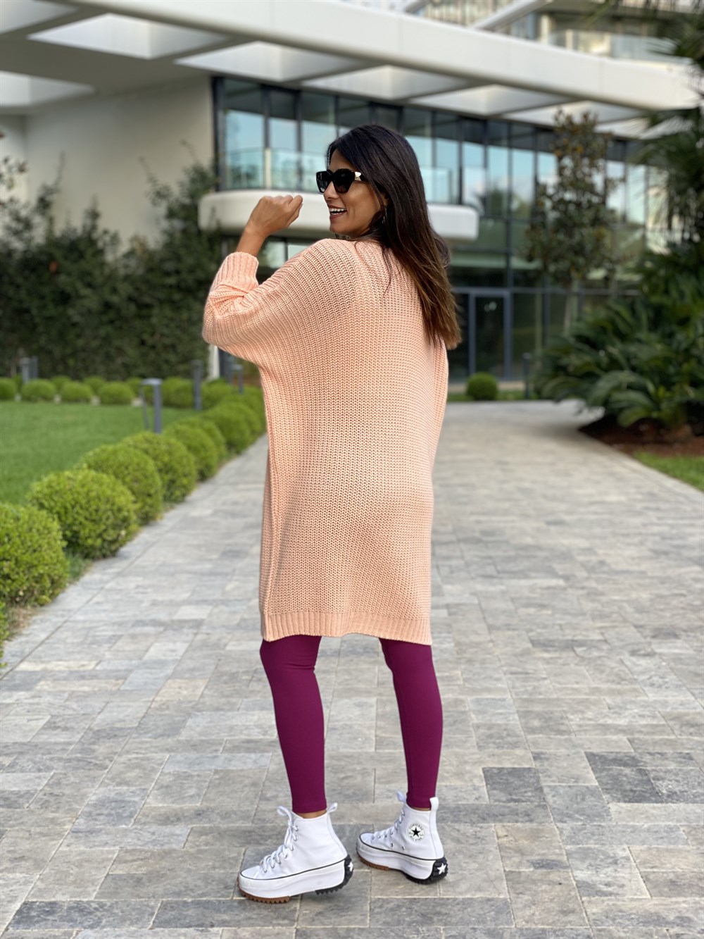 Somon Yarasa Kol Cepli Hırka