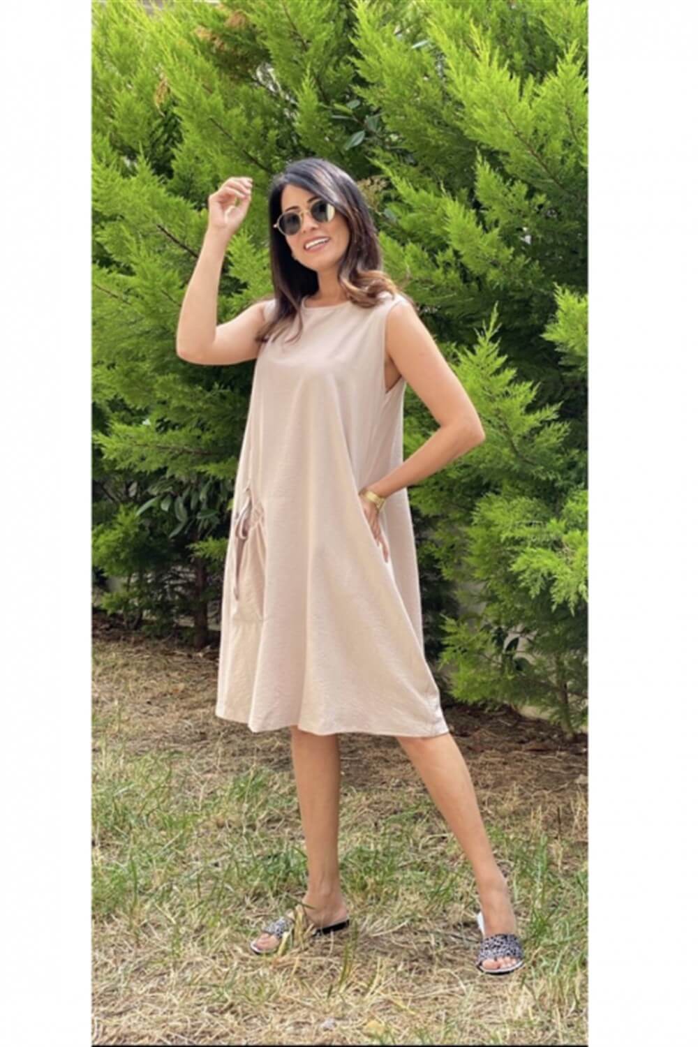 Vizon Aerobin Cepli Elbise