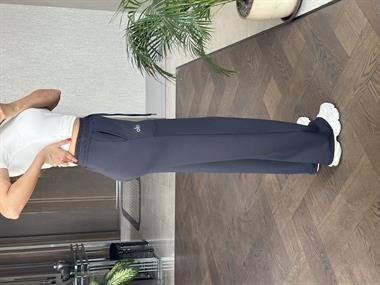 Antrasit Modal Logo Detay Bol Paça Kadın Eşofman Altı