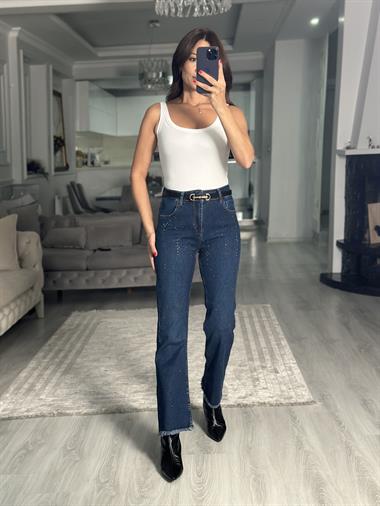 Beyaz Askılı Alttan Çıtçıtlı Kadın Bodysüit