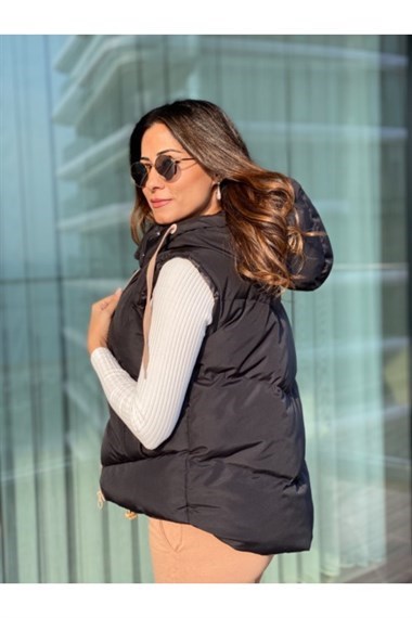 Camel Çıtçıtlı Şişme Yelek