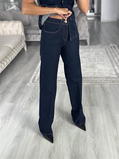 Dark Blue Karol Kadın Jean Pantolon