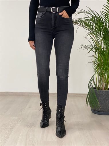 Füme Push Up Fit Kadın Jean Pantolon
