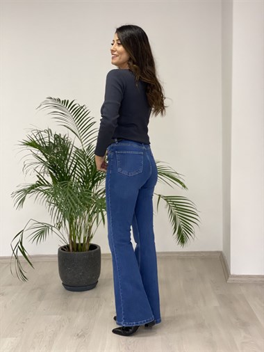 Füme Uzun Kol Patlı Kadın Bluz