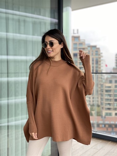 Kahverengi Triko Panço