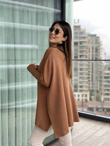 Kahverengi Triko Panço